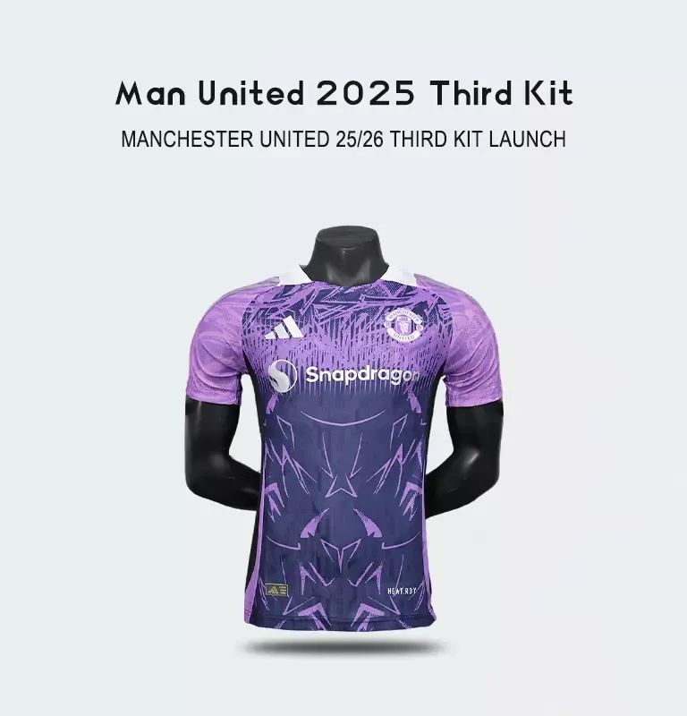 Man United 2025 Third Kit